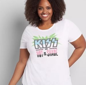 Lane Bryant Kiss T-shirt